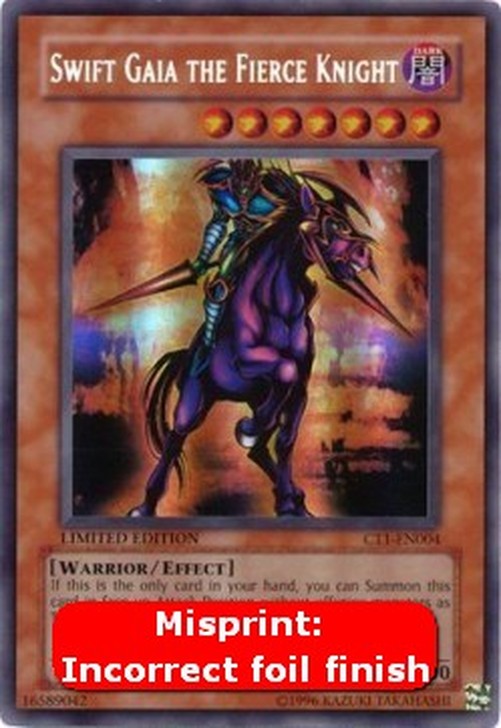 Yu-Gi-Oh! MSP Swift Gaia the Fierce Knight
