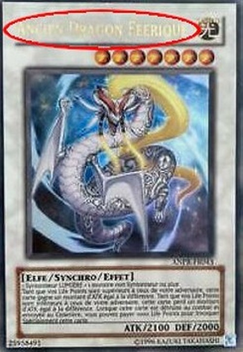 Yu-Gi-Oh! MSP Ancient Sacred Wyvern