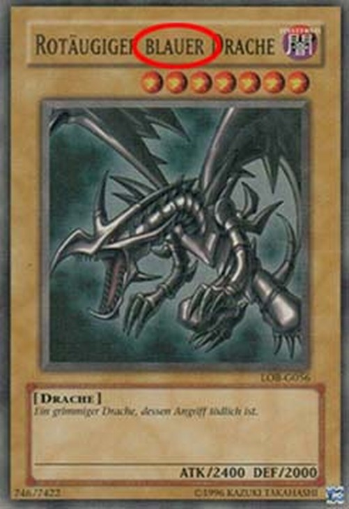 Yu-Gi-Oh! MSP Red-Eyes Black Dragon (V.1 - Ultra Rare)