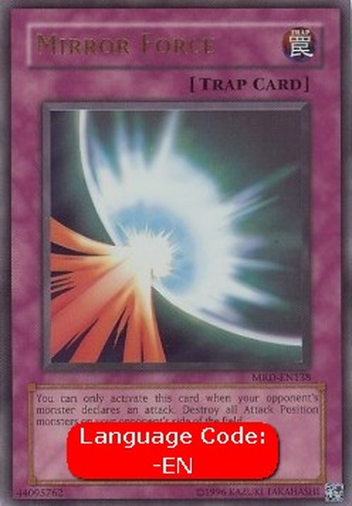 Yu-Gi-Oh! MRD Mirror Force (V.3 - Ultra Rare)