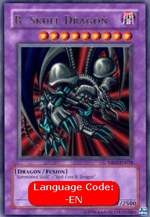 Yu-Gi-Oh! MRD Black Skull Dragon (V.3 - Ultra Rare)