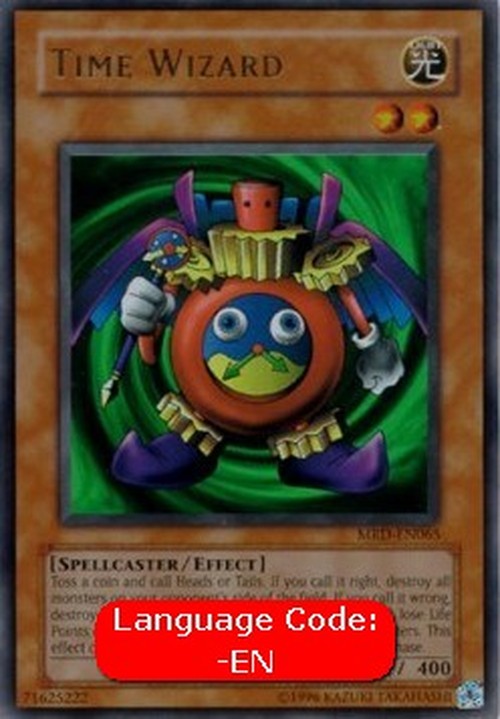 Yu-Gi-Oh! MRD Time Wizard (V.3 - Ultra Rare)