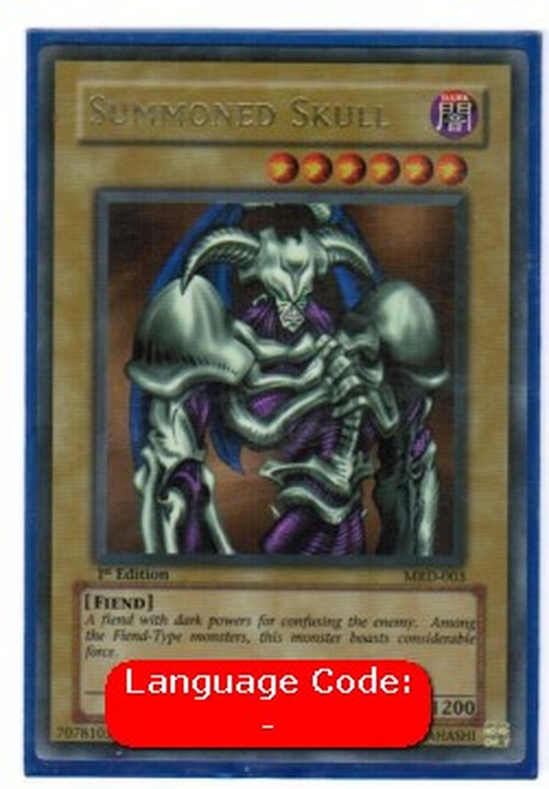 Yu-Gi-Oh! MRD Summoned Skull (V.2 - Ultra Rare)