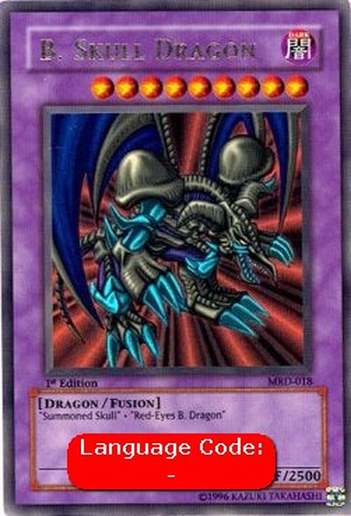 Yu-Gi-Oh! MRD Black Skull Dragon (V.2 - Ultra Rare)