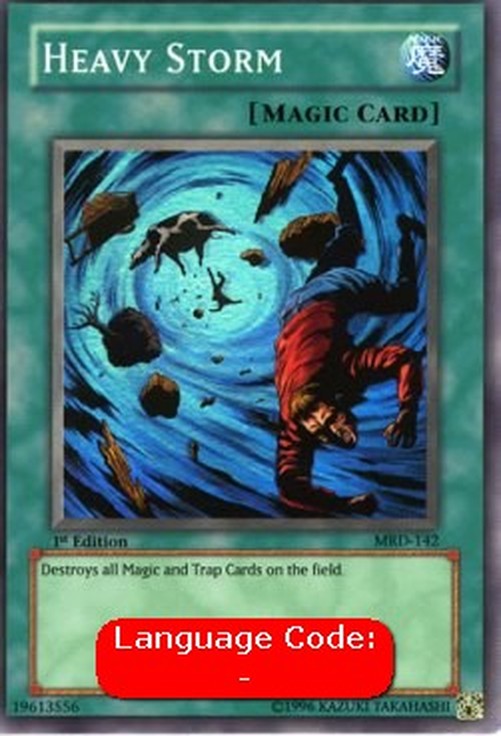 Yu-Gi-Oh! MRD Heavy Storm (V.2 - Super Rare)