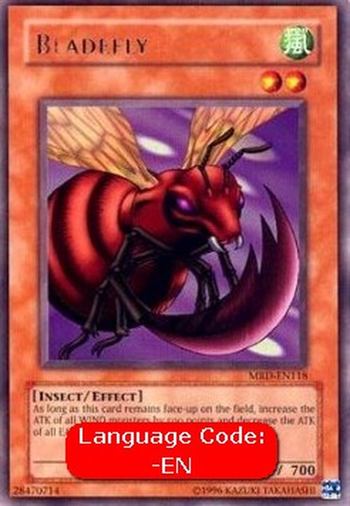 Yu-Gi-Oh! MRD Bladefly (V.3 - Rare)