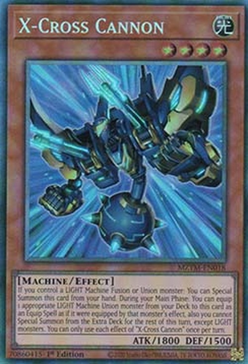 Yu-Gi-Oh! MZTM X-Cross Cannon (V.2 - Collectors Rare)