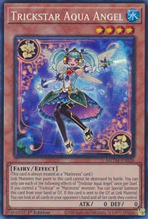 Yu-Gi-Oh! MZTM Trickstar Aqua Angel (V.2 - Collectors Rare)