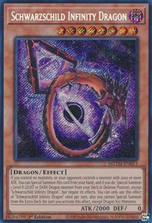 Yu-Gi-Oh! MZTM Schwarzschild Infinity Dragon