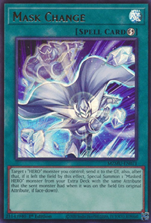 Yu-Gi-Oh! MZMU Mask Change