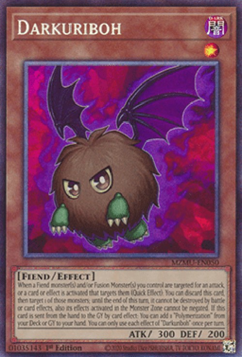 Yu-Gi-Oh! MZMU Darkuriboh (V.2 - Collectors Rare)