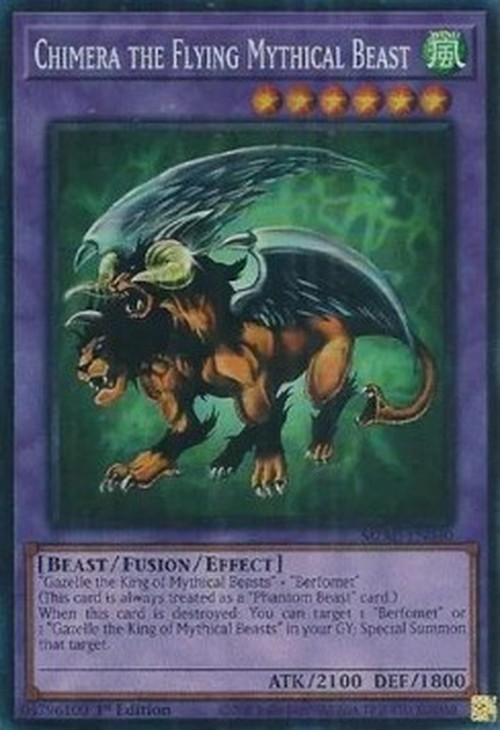 Yu-Gi-Oh! MZMI Chimera the Flying Mythical Beast (V.2 - Collectors Rare)
