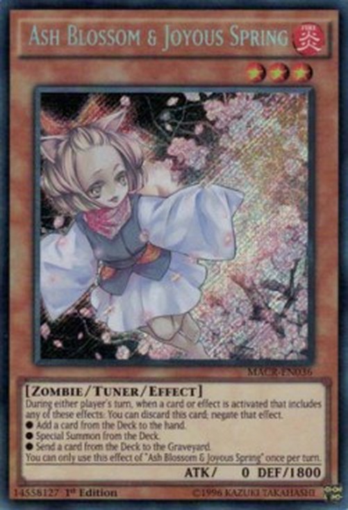 Yu-Gi-Oh! MACR Ash Blossom & Joyous Spring