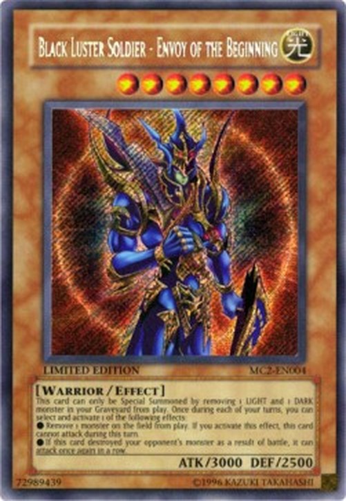 Yu-Gi-Oh! MC2 Black Luster Soldier - Envoy of the Beginning