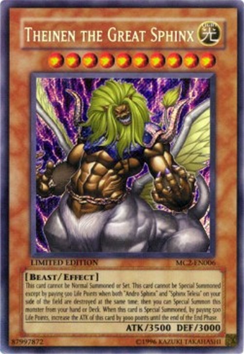 Yu-Gi-Oh! MC2 Theinen the Great Sphinx