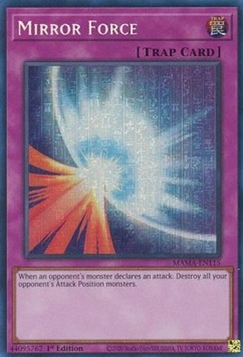 Yu-Gi-Oh! MAMA Mirror Force (V.2 - Secret Parallel Rare)