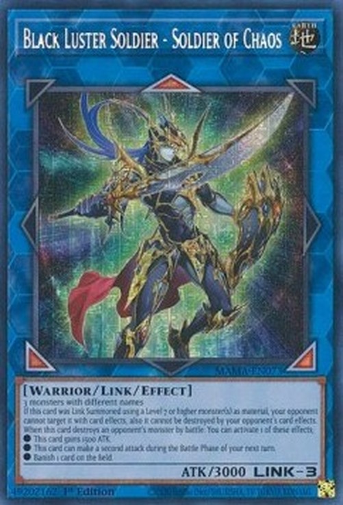 Yu-Gi-Oh! MAMA Black Luster Soldier - Soldier of Chaos (V.3 - Secret Parall