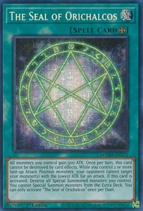 Yu-Gi-Oh! MAMA The Seal of Orichalcos (V.2 - Secret Parallel Rare)