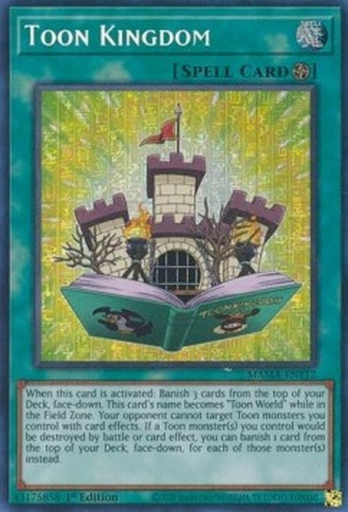 Yu-Gi-Oh! MAMA Toon Kingdom (V.2 - Secret Parallel Rare)