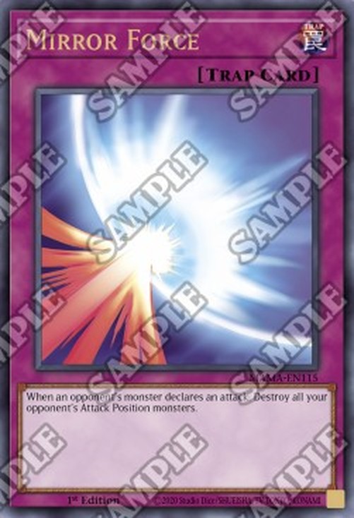 Yu-Gi-Oh! MAMA Mirror Force (V.1 - Ultra Parallel Rare)