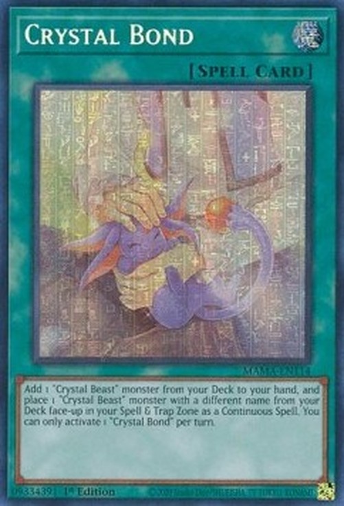 Yu-Gi-Oh! MAMA Crystal Bond (V.2 - Secret Parallel Rare)