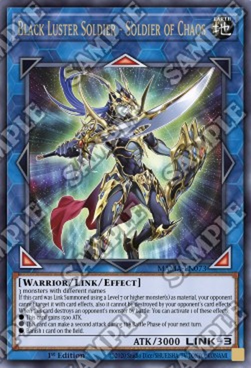 Yu-Gi-Oh! MAMA Black Luster Soldier - Soldier of Chaos (V.2 - Ultra Paralle