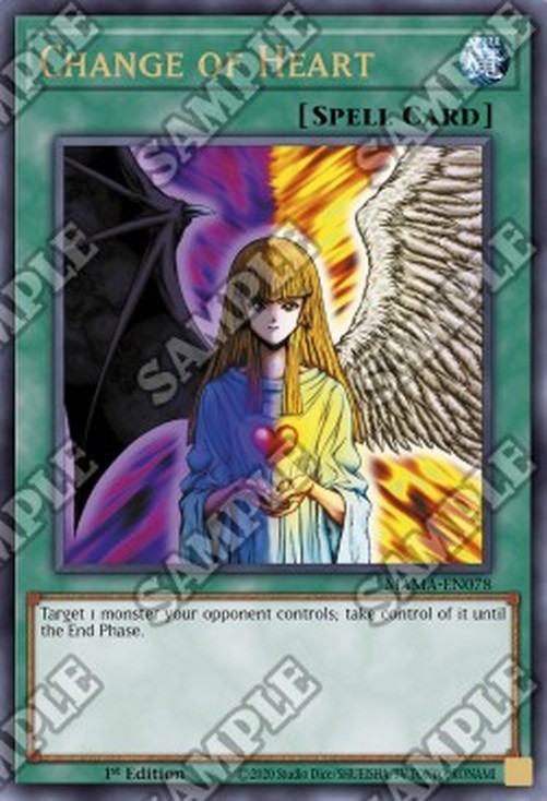 Yu-Gi-Oh! MAMA Change of Heart (V.2 - Ultra Parallel Rare)