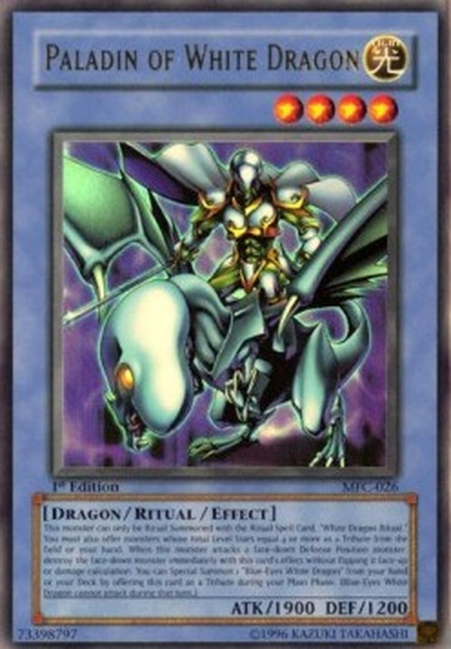 Yu-Gi-Oh! MFC Paladin of White Dragon