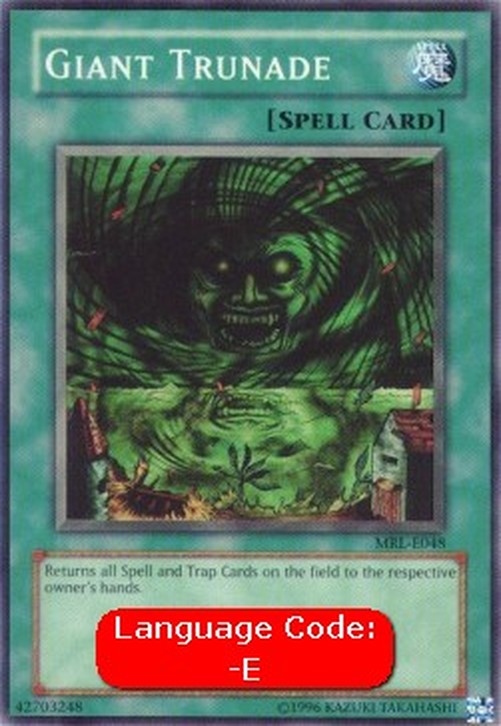 Yu-Gi-Oh! MRL Giant Trunade (V.1 - Super Rare)
