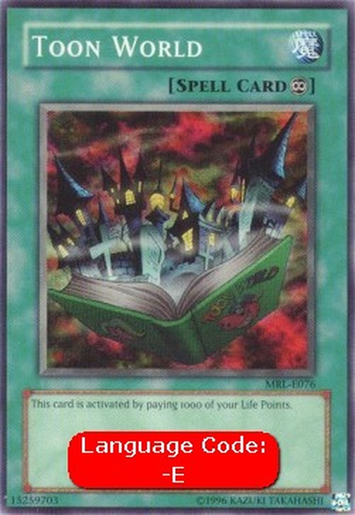 Yu-Gi-Oh! MRL Toon World (V.1 - Super Rare)