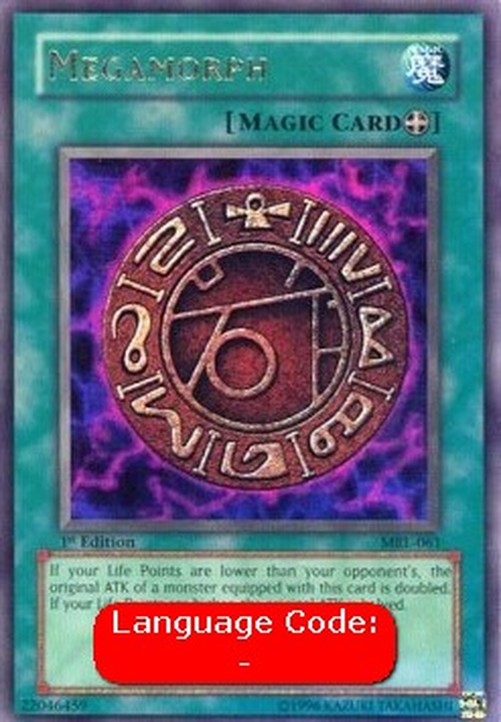 Yu-Gi-Oh! MRL Megamorph (V.2 - Ultra Rare)