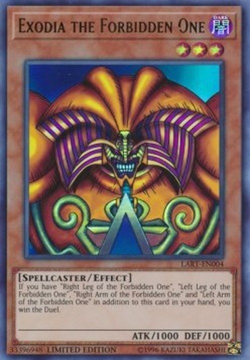 Yu-Gi-Oh! LART Exodia the Forbidden One
