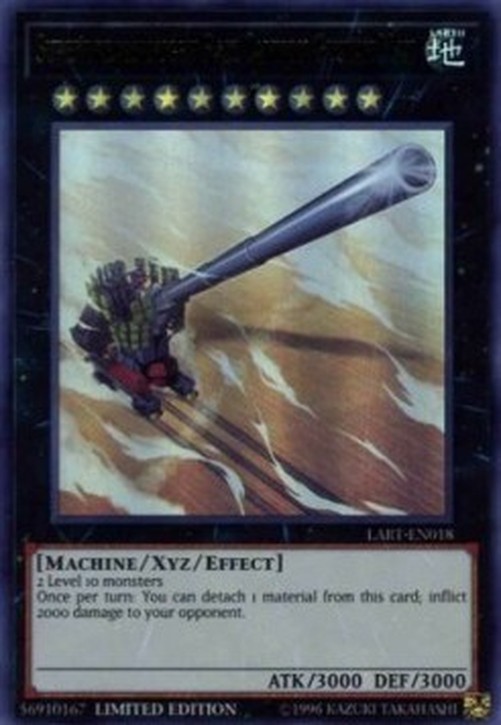 Yu-Gi-Oh! LART Superdreadnought Rail Cannon Gustav Max