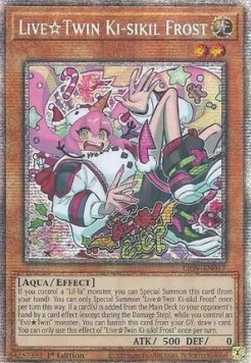 Yu-Gi-Oh! LIOV LiveTwin Ki-sikil Frost (V.2 - Starlight Rare)