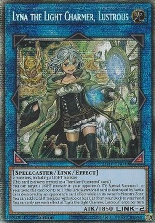 Yu-Gi-Oh! LIOV Lyna the Light Charmer, Lustrous (V.2 - Starlight Rare)
