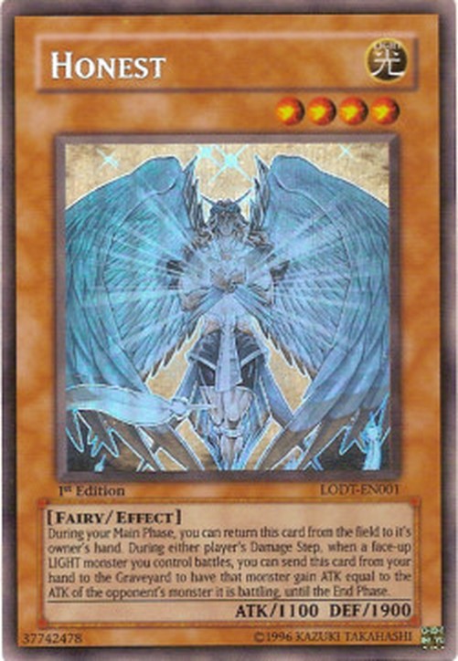 Yu-Gi-Oh! LODT Honest (V.3 - Ghost Rare)