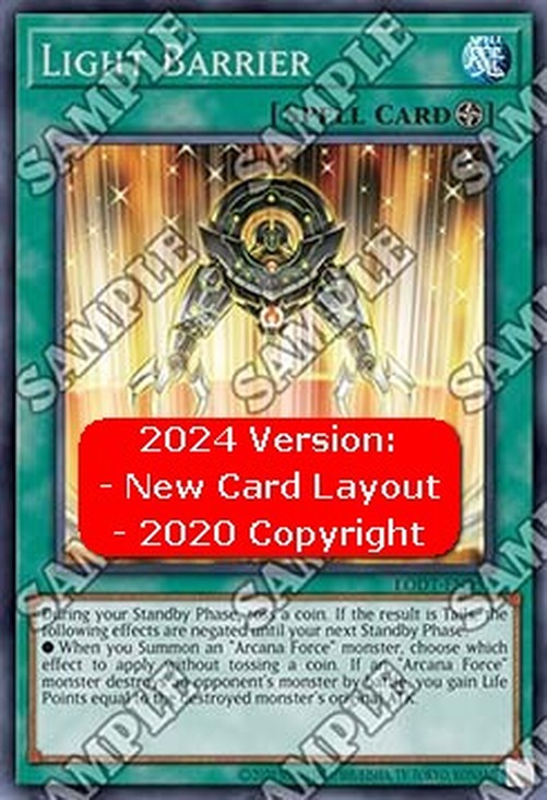 Yu-Gi-Oh! LODT Light Barrier (V.2 - Rare)