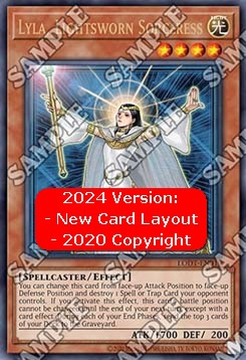 Yu-Gi-Oh! LODT Lyla, Lightsworn Sorceress (V.2 - Ultra Rare)