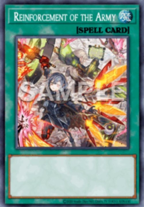 Yu-Gi-Oh! L26D Reinforcement of the Army (V.3 - Starlight Rare)