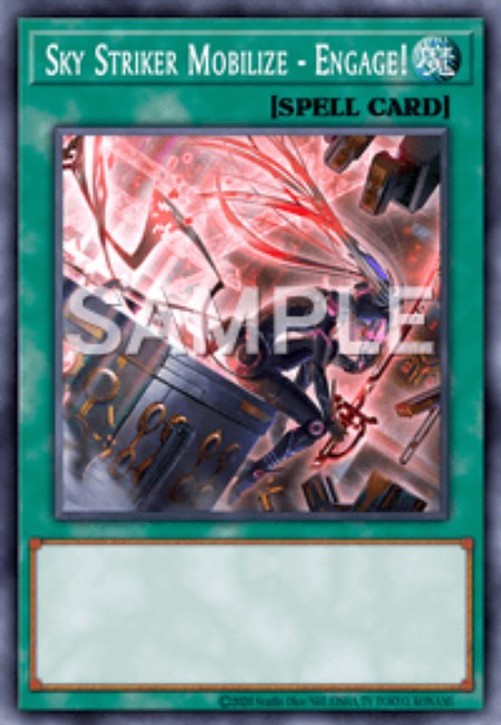Yu-Gi-Oh! L26D Sky Striker Mobilize - Engage! (V.3 - Starlight Rare)