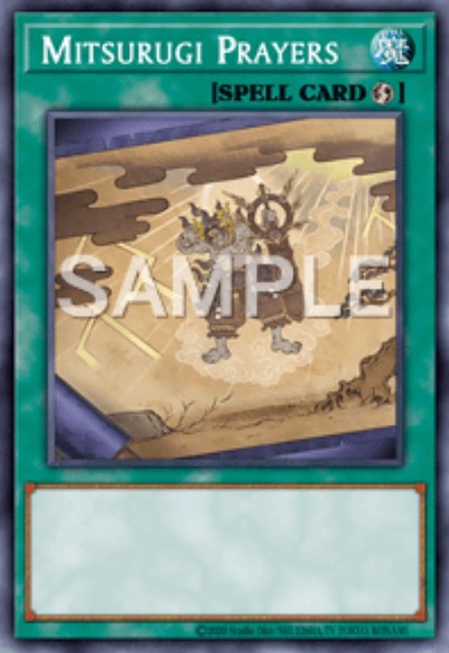 Yu-Gi-Oh! L26D Mitsurugi Prayers (V.4 - Starlight Rare)