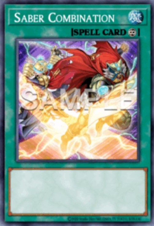 Yu-Gi-Oh! L26D Saber Combination (V.3 - Starlight Rare)