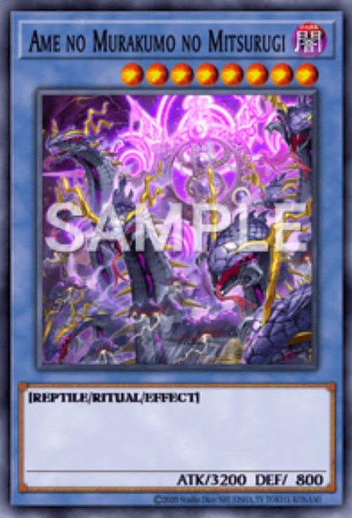 Yu-Gi-Oh! L26D Ame no Murakumo no Mitsurugi (V.3 - Starlight Rare)