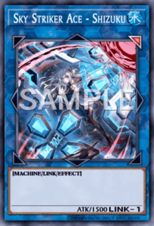 Yu-Gi-Oh! L26D Sky Striker Ace - Shizuku (V.3 - Starlight Rare)