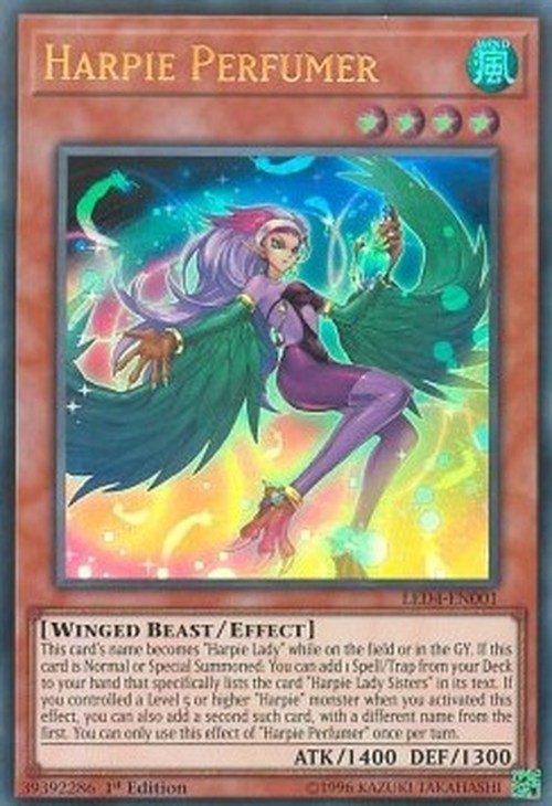Yu-Gi-Oh! LED4 Harpie Perfumer
