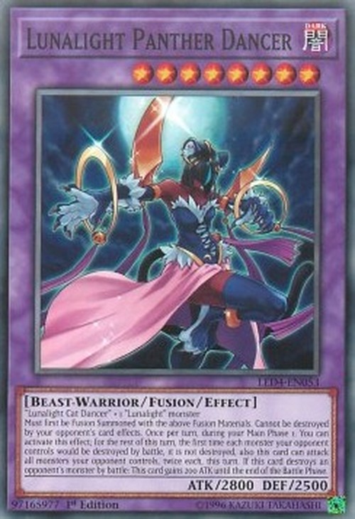 Yu-Gi-Oh! LED4 Lunalight Panther Dancer