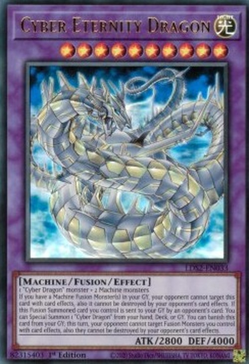 Yu-Gi-Oh! LDS2 Cyber Eternity Dragon (V.1 - Ultra Rare)