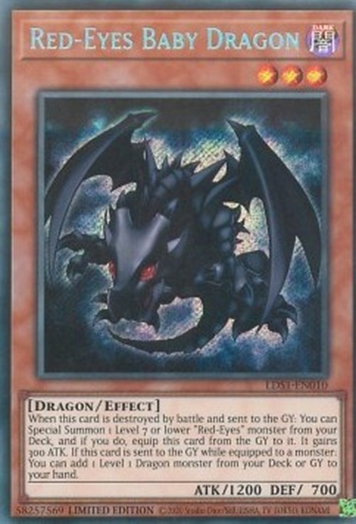 Yu-Gi-Oh! LDS1 Red-Eyes Baby Dragon