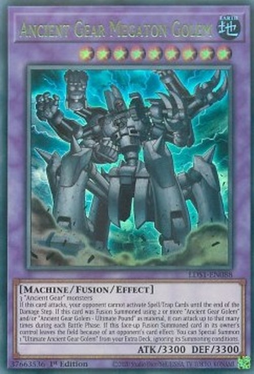 Yu-Gi-Oh! LDS1 Ancient Gear Megaton Golem (V.2 - Ultra Rare)