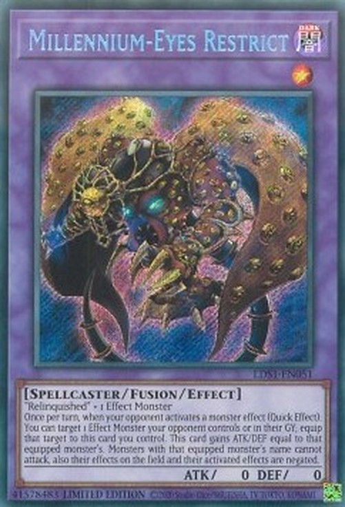 Yu-Gi-Oh! LDS1 Millennium-Eyes Restrict